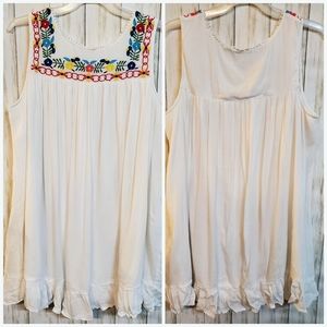 Red Camel curvy flowy sleeveless dress 2x